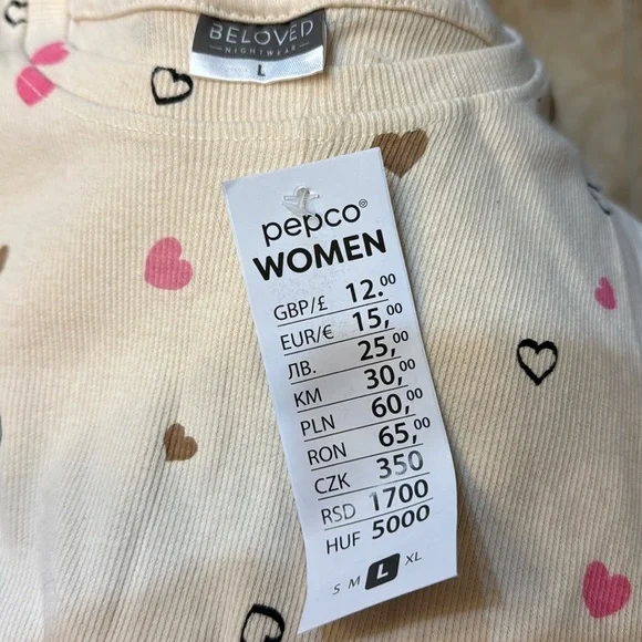 Beloved pajama set, size L, NWT. - Picture 3 of 4